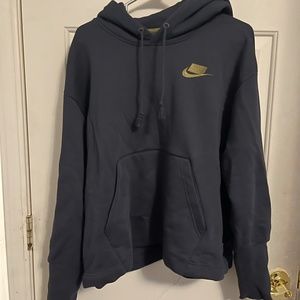 black Nike hoodie